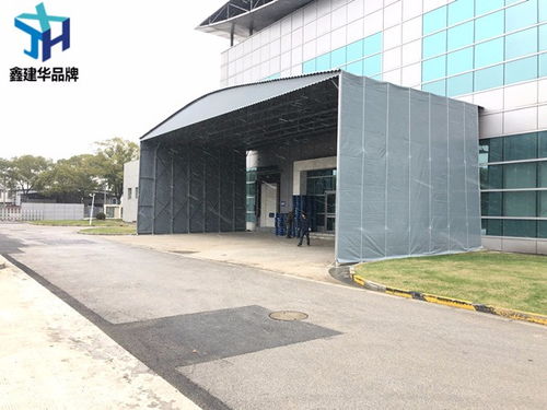 上海宝山区活动雨棚工厂仓库雨棚一般使用年限分析